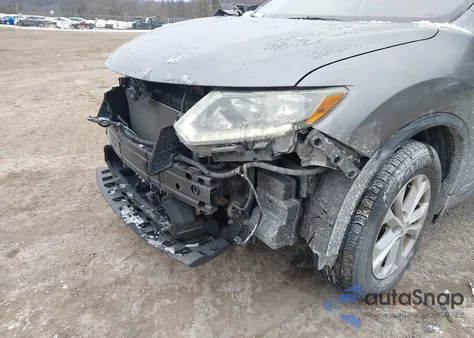 2016 Nissan Rogue Sv z USA, uszkodzony, nr VIN KNMAT2MT0GP666255